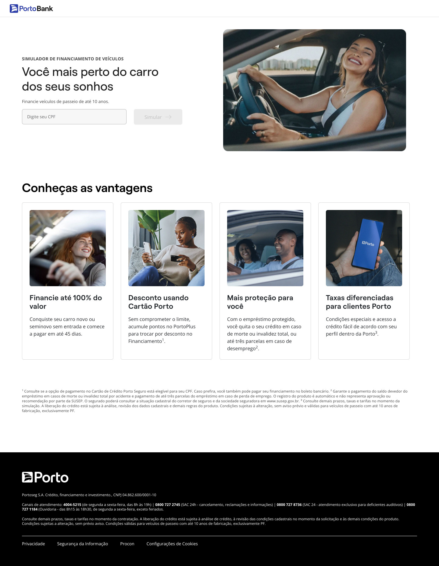Simulação de crédito, sem complicação