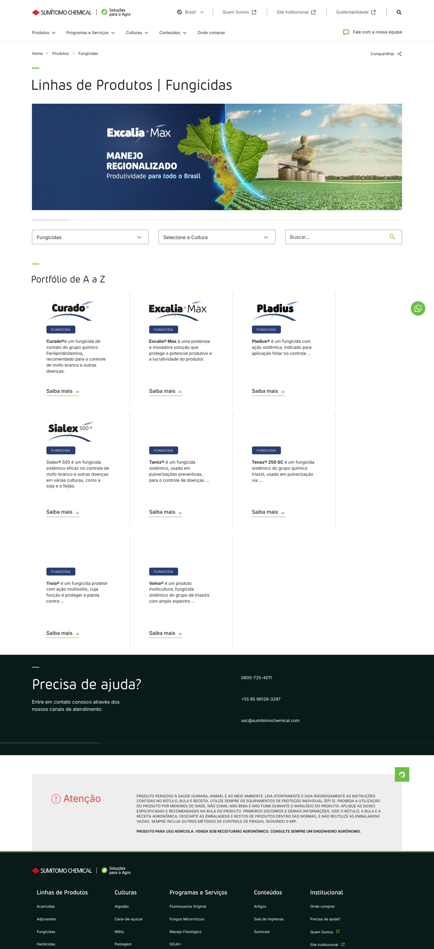 Catálogo que guia o comprador certo