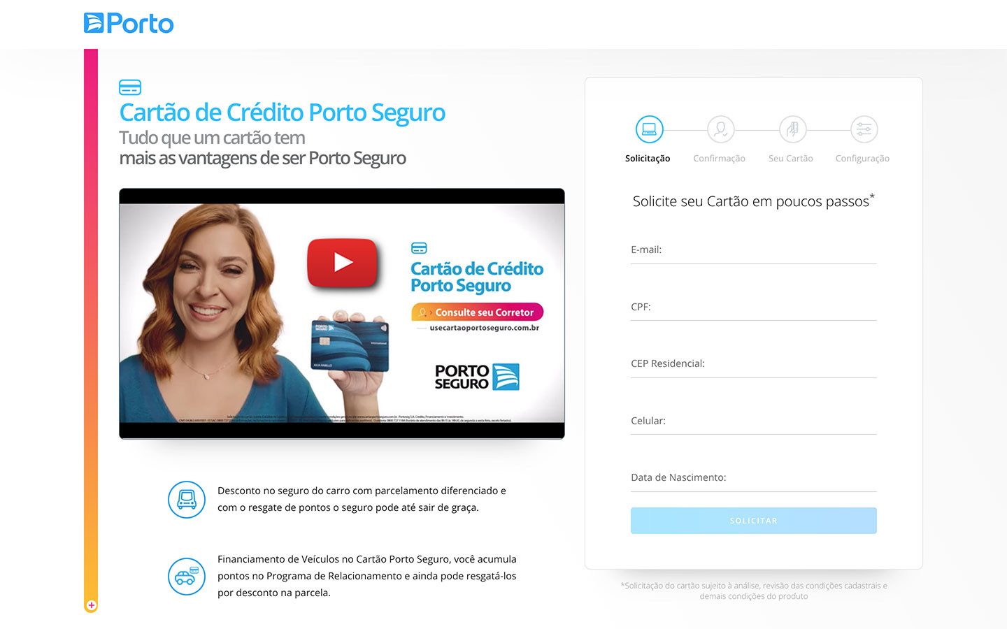 Cartão Porto Seguro